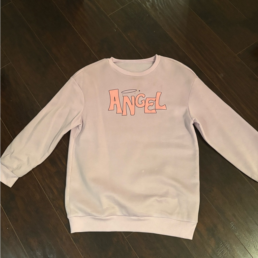 SHEIN Pink Angel Sweater